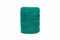 Шнур полиамидный ПА плет. 16-прядн.d.   6 мм бирюзовый