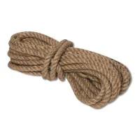 Канат джутовый ДТ тросовой свивки d.   6 мм в отрезках по 100 м