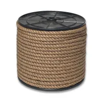 Канат джутовый ДТ тросовой свивки d. 18 мм на кат. 300 мм (70 м)